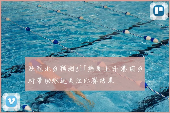 欧冠比分预测gif热度上升 赛前分析带动球迷关注比赛结果